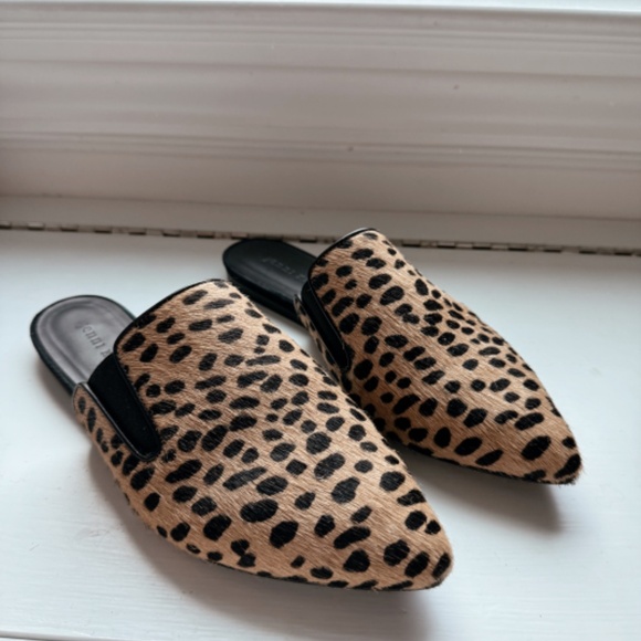 Jenni Kayne pony hair mules in cheetah size 6 - Picture 2 of 2
